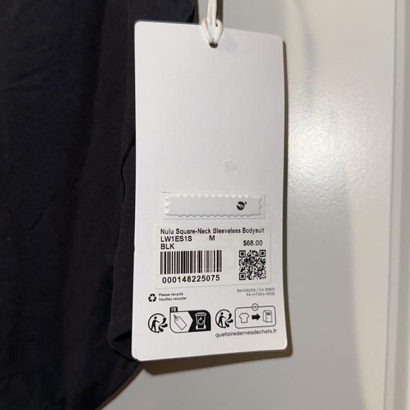 Lululemon Wundermost Black Women's Bodysuit - Picture 6 of 7